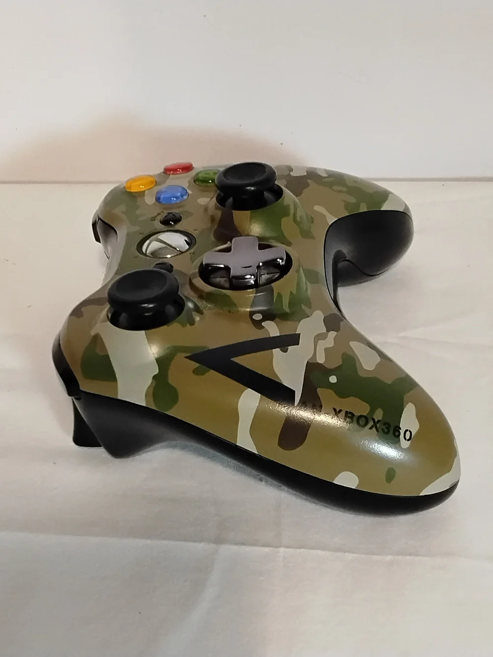 Official Microsoft Xbox 360 Special Edition Camo Wireless Controller OEM Pre-own